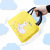 Small Yellow Duck Cute Cartoon Lunch Box Bag Cartoon Bear Lunch Bag Handbag Storage Insulated Bag Canvas Lunch Box Bag