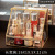 Storage Box Table Top Glass Non-Acrylic Home Lip Lacquer Brush Bucket Finishing Skin Care Dressing Table Storage Rack