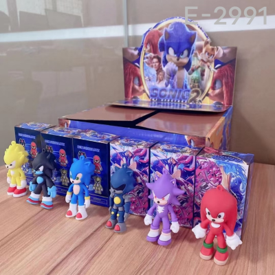 Silicone Sonic Blind Box Soft Rubber Doll