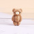 DIY Cream Glue Hair Clip Hairpin Hair Accessories Small Accessories Rice Coffee Bear Homemade by Hand Phone Case Material