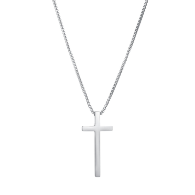 Exclusive for Cross-Border Amazon Sources European and American Cross Necklace Religious Ornament Simple Ornament