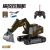 Children and Boys Electric Alloy Six-Channel Large Mining Engineering Vehicle Model Charging Toy Supermarket Stall