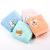 Kindergarten Embroidered Cotton Square Towel Thickened Baby Children's Face-Wiping Absorbent Square Towel Can Be Hung Absorbent Absorbent Handkerchief