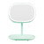 Dual-Purpose Led Table Lamp Makeup Mirror USB Charging Flip Bedside Dormitory Lamp Storage Makeup Mirror Cross-Border