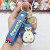 New Cartoon Pokemon Pikachu Keychain Anime Pokémon Car Shape School Bag Key Ornament