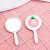 Ins Cartoon Makeup Mirror Mini-Portable Handheld Mirror Single Side Hand-Hold Mirror Gentle Cute Girl Cute Little Mirror