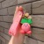 New Kirby Keychain Silicone Pendant Key Chain Cartoon Cartoon Cute Wholesale Ornaments Mini Doll