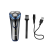 Cross-Border New Arrival Komei Electric Shaver KM-2807 Long Endurance USB Fast Charge Shaver