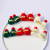 Wool Knitted Christmas Hat Korean Mini Small Hat Christmas Toy Decoration Pompons Ornament Accessories