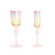 Factory Direct Supply Rainbow Champagne Glass Ritual Goblet Dessert Wine Glass Crystal Glass Sparkling Wine Glass Sparkling Wine Glass