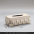 Leather Tissue Box Living Room High-End Affordable Luxury Table Decoration Creative Desktop Modern Simple Home Woven Paper Extraction Box