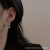 Bowknot Zircon Earrings Female Design Sense Internet Hot Eardrop Pendant New Personalized Silver Pin Earrings Wholesale