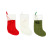 2022 Cross-Border New Christmas Decorations Knitted Wool Thick White Woolen Socks Hotel Home Christmas Stockings