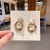 High Quality Earrings Simple Stud Earrings Cold Wind Net Red Accessories Pearl Earrings Trendy Design Elegant Jewelry Wholesale