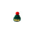 Wool Knitted Christmas Hat Korean Mini Small Hat Christmas Toy Decoration Pompons Ornament Accessories