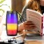 Foreign Trade 1202 New RGB Colorful Glowing Bluetooth Mini Speaker Portable Card Blue Bud Mini Gift Audio