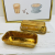 Double-Sided Gold Aluminum Foil Cake Cup 10.7*4*2.5cm Cake Paper Cups Cake Cup Cake Paper Tray