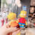 The Simpsons Simpsons Cartoon Anime Doll Couple Bags Pendant Creative Car Key Ring