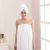 Factory in Stock Mixed Batch Microfiber Bow Tube Top Towel Cute Korean Bath Skirt Hair-Drying Cap Set Wholesale