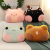 INS New Air Conditioning Blanket Home Sofa Cushion Cartoon Animal Frog Bear Rabbit Two-in-One Pillow and Quilt