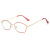 2022 Fashion Women's Reading Glasses Middle-Aged and Elderly Comfortable Presbyopic Glasses Frame Anti-Blue Light 9113