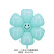 Factory Direct Sales Macaron Daisy Balloon Smiley Face Internet Celebrity Small Daisy Balloon Children's Kindergarten Decorative Aluminum Film