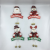 Factory Direct Sales Christmas Decoration Christmas Gift Christmas Pendant Fabric Pendant Word Plate Series