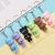 Trending Cartoon Bear Keychain Cute Stereo Toy Bag Package Pendant Car Key Ring Scan Code Gift Wholesale