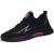 2022 Autumn New Flying Woven Breathable Casual Shoes Soft Bottom Men's Shoes Men's Sports Shoes Cross-Border Wholesale