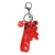 New Personalized Silicone Dragon Bear Key Chain Women's Exquisite Pendant Boys Couple Key Chain Key Chain Car Pendant Wholesale