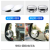 360-Degree Rotating Car round Mirror Rearview Mirror Car Large View Rearview Mirror Blind Spot Mirror Pairs
