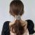 Korean High-Grade Rhinestone Pearl Hair Accessories Head Accessories Organza Headband Female Bun Large Intestine Hair Ring Temperament Hair Rope