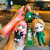 Cartoon Cute Spy Play House Soft Glue PVC Keychain Anya Doll Mobile Phone Pendant Key Chain Wholesale