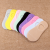 Four Seasons Women Invisible Boat Socks Candy Color Socks Solid Color Shallow Mouth Socks