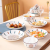 Hotel/Household Green Wood Series 4.5-Inch Bowl Salad Bowl Ceramic Bowl