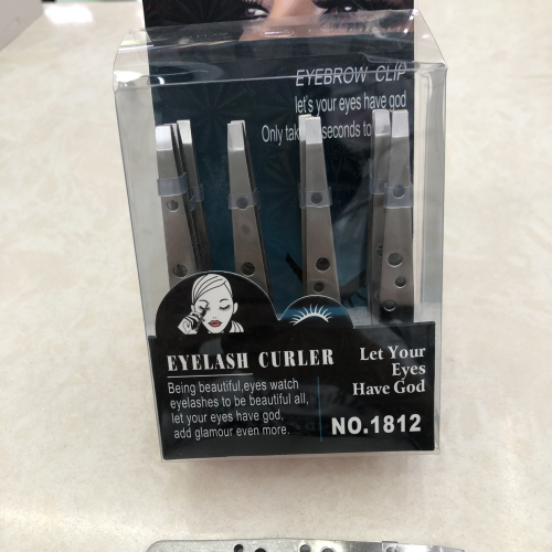 beauty tool eyebrow clip seven-hole eyebrow clip eyebrow shaping artifact
