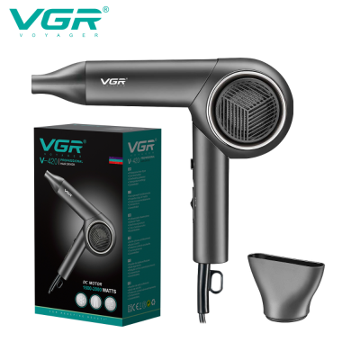VGR V-420 1600-2000W Powerful Foldable Electric Professional Travel Hair Dryer with Concentrator