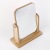 Folding Desktop Makeup Mirror HD Portable Ins Style Cosmetic Mirror Student Large and Small Rotating Wooden Mirror