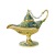 Color Classic Retro Metal Workmanship Lamp of Aladdin Arab Holy Fire Craft Decoration Home Creative Furnishings