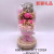 Factory Direct Sale Valentine's Day Preserved Fresh Babysbreath Rose Flower LED Light Glass Cover Ornaments
