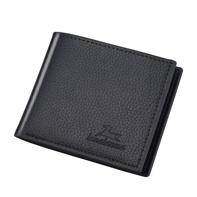 Short Wallet Men's Korean-Style Large Capacity Business Youth Multi-Functional Wallet Ultra-Thin New Wholesale Card Holder Zipper