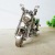 New Stainless Steel Handmade Rolling Texture Motorcycle Model Ornaments Kid's Gift SMG Motorcycle