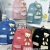 New Cross-Border Fresh Student Schoolbag Large Capacity Fashion Junior High School Casual Backpack
