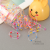 Cartoon Cute Little Mouse Bottled Disposable Rubber Band Children's Hair Accessories Do Not Hurt Hair Strong Pull Constantly High Elastic Hair Ring