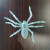 New Halloween Luminous Big Spider Soft Glue Big Spider Toy Tie Card Big Spider Trick Toy