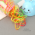 Cartoon Cute Little Mouse Bottled Disposable Rubber Band Children's Hair Accessories Do Not Hurt Hair Strong Pull Constantly High Elastic Hair Ring