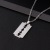 Youngho Lee Same Style Personalized Blade Men's Necklace Fashionmonger Simple Long Sweater Chain Men's Pendant Personalized Hip Hop Pendant