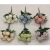 5 Fork 10 European-Style Small Ball Chrysanthemum Artificial Flower Small Bouquet Home Decoration Bottle Holder Export