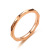 Online Red Sun Korean Style Normcore Titanium Steel Ring Women's Niche Ring Cross-Border Index Finger Simple Couple Ring