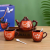 Hotel/Household One Pot 2 Cup Set Ceramic Gift Box Set Teapot Coffee Pot